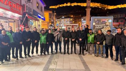 Bayburt’tan dünyaya Kudüs çağrısı: "Aksa’nın zincirlerini kırın!"