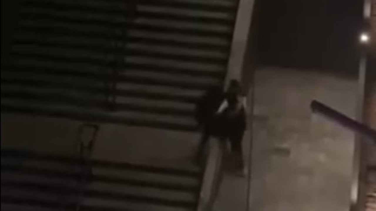 Çankırı’da iki grup arasındaki kavga kamerada