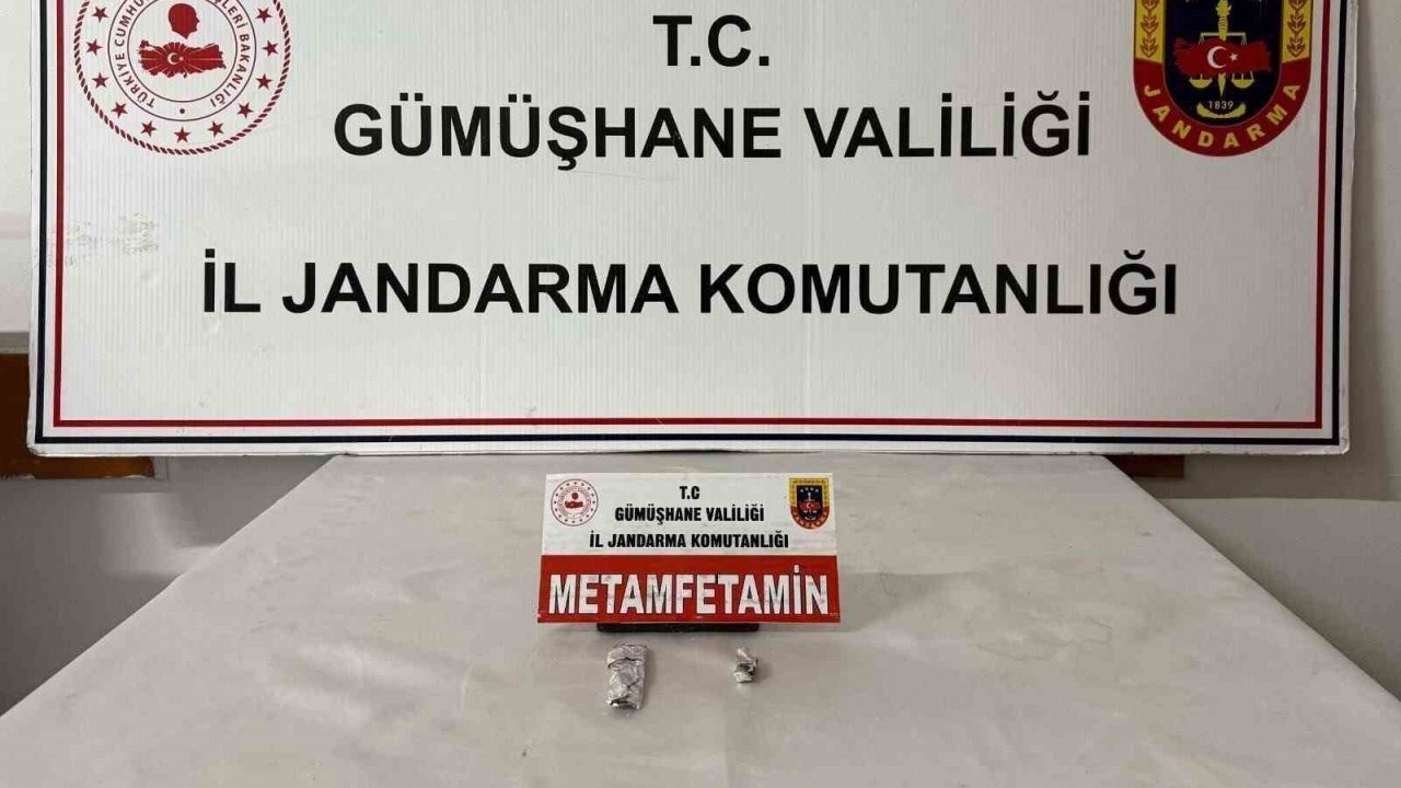 Gümüşhane’de uyuşturucu operasyonlarında iki şüpheli yakalandı