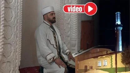 İlahi sesiyle sahur: Güllüce’de gelenek sürüyor!