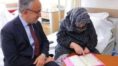 Müftü Danacı’dan hastaneye Ramazan ziyareti