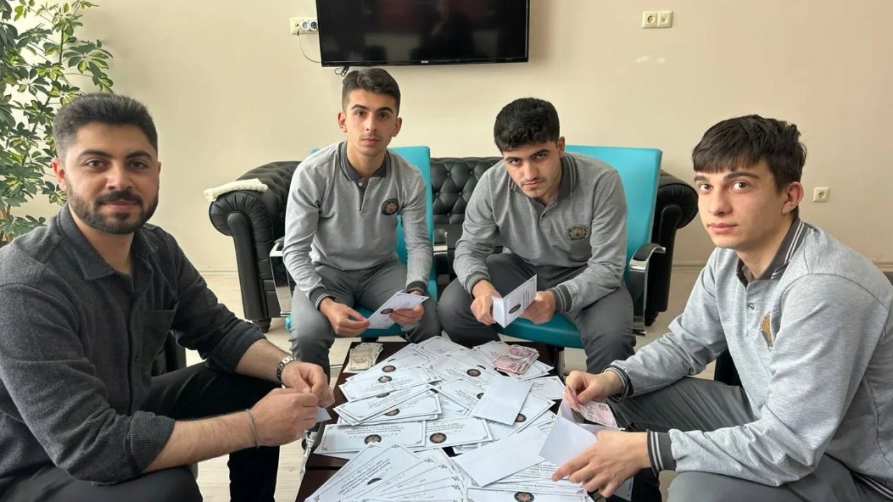 Öğrencilerden ihtiyaç sahiplerine destek