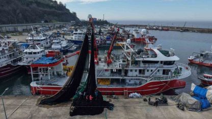 Trabzon’da balıkçılar "paydos" dedi