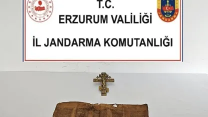 Erzurum’da tarihi eser operasyonu