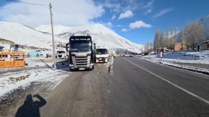 Kop Dağı’nda buzlanma!