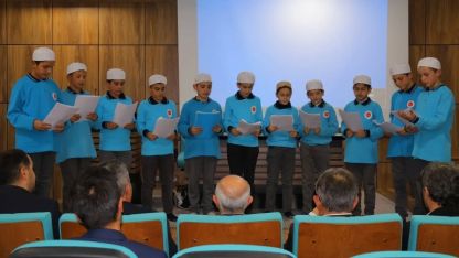 Öğrencilere hafızlığın önemi anlatıldı