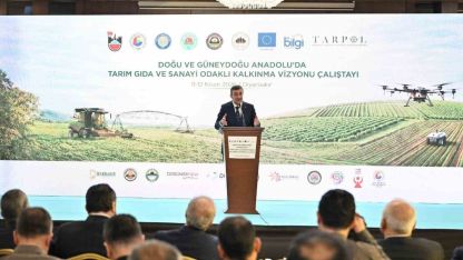 Cumhurbaşkanı Yardımcısı Yılmaz: "Coğrafyamızın da avantajlarını kullanarak lojistikte çeşitlendirme, alternatifleri geliştirme stratejisi izliyoruz"