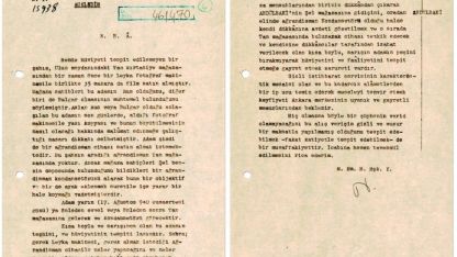 MİT’ten 1940 tarihli "acele" ibareli şüpheli takibi belgesi paylaşıldı