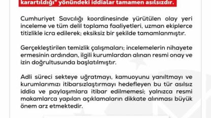 Dezenformasyonla Mücadele Merkezi’nden lisedeki saldırıda ‘delillerin karartıldığı’ iddiasına yalanlama