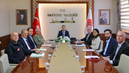 Çığ riskine karşı değerlendirme toplantısı