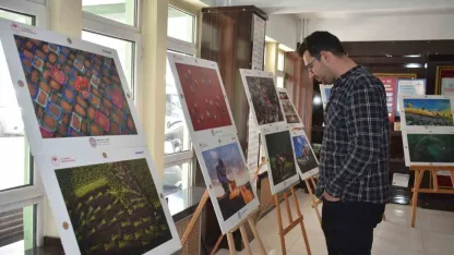 Tarım, orman ve insan temalı fotoğraf sergisi açıldı