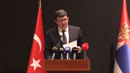 Cumhurbaşkanı Yardımcısı Yılmaz: "Sırbistan ile ticaret hacmimizi 5 milyar dolara çıkarmaya emin adımlarla ilerlemekteyiz"