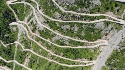 Derebaşı virajları zirveyi bırakmadı!