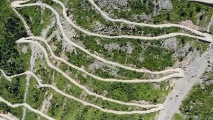 Derebaşı virajları zirveyi bırakmadı!