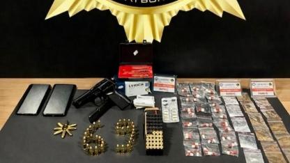 Eğlence mekanından cephanelik ve uyuşturucu çıktı!