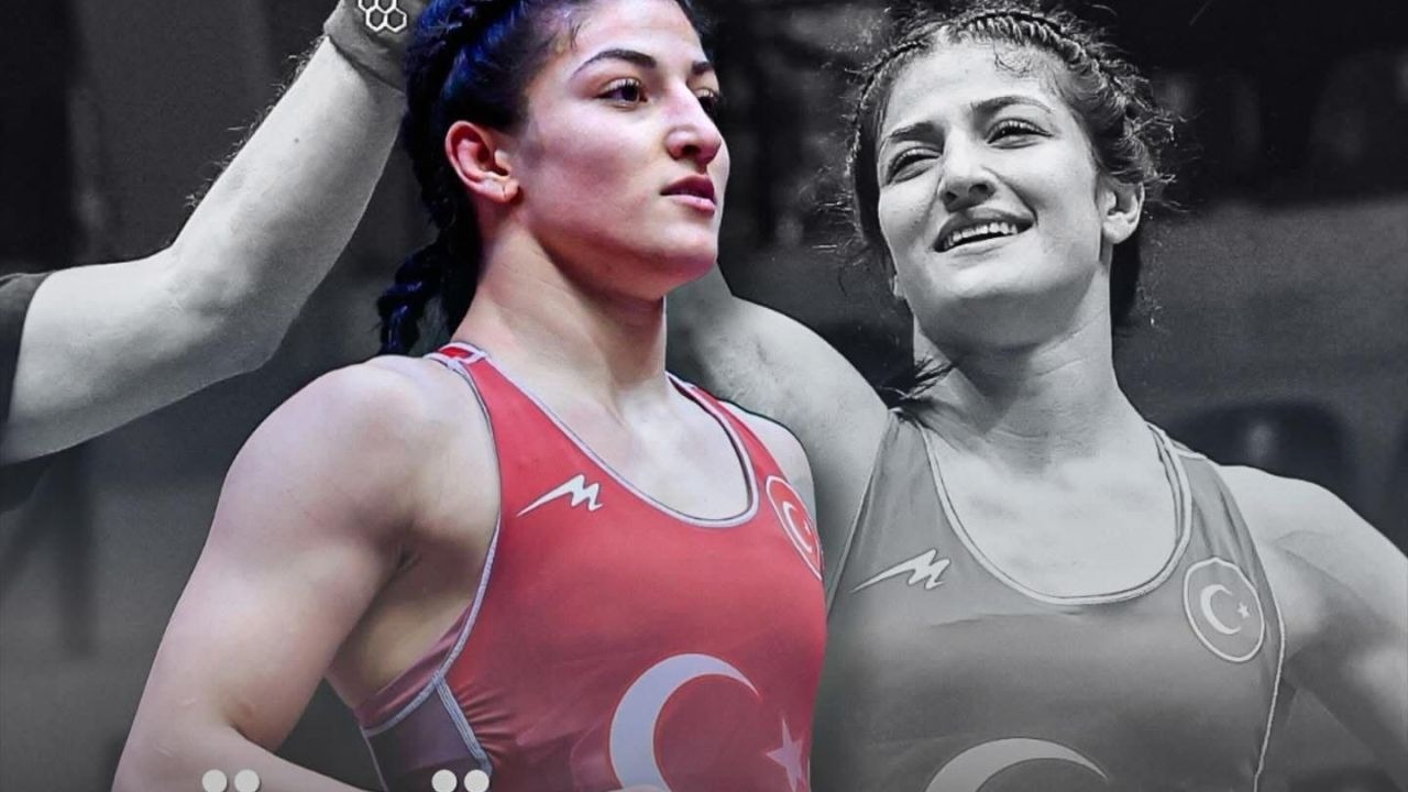 Erzincanlı güreşçi Elvira Süleyman Avrupa ikincisi oldu