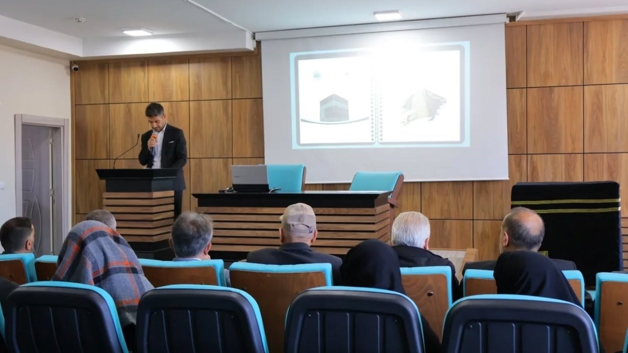 Hacı adayları bilgilendirildi