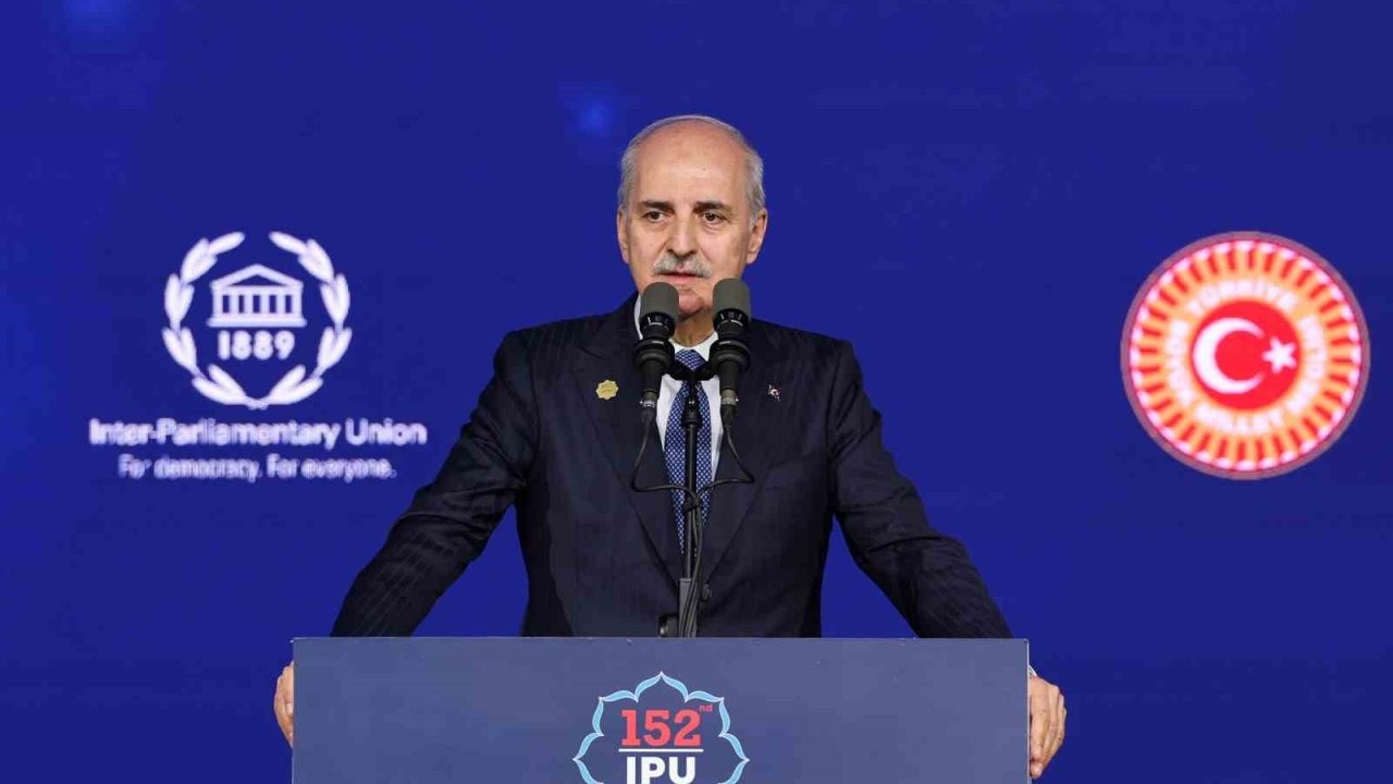 TBMM Başkanı Kurtulmuş: "İsrail’in Birleşmiş Milletler üyeliği mutlaka askıya alınmalı"