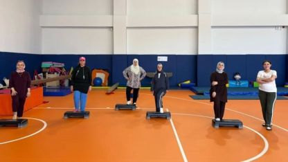 TRSM hastalarına spor ve moral etkinliği
