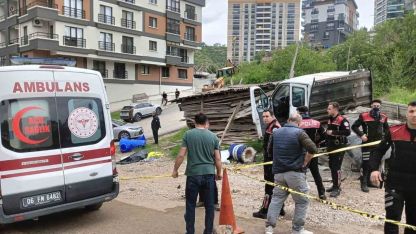 1 Mayıs İşçi Bayramı’nda kamyon altında kalan 2 işçi hayatını kaybetti