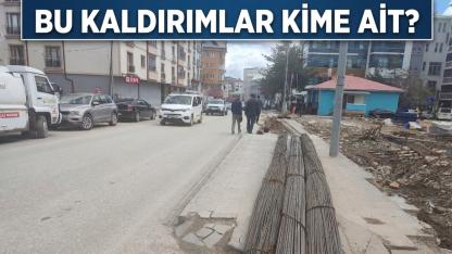 Kaldırım mı, inşaat sahası mı?